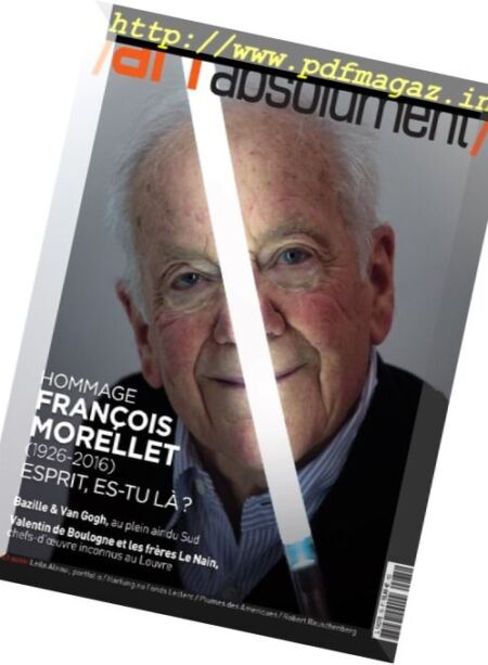 Art Absolument – N 75, 2017 Cover