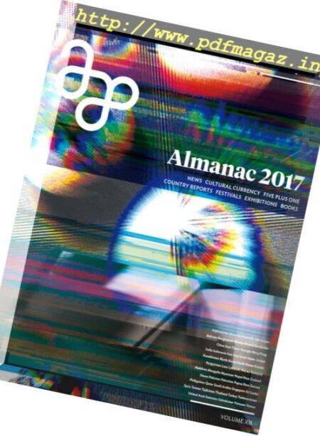 ArtAsiaPacific Almanac – 2017 Cover