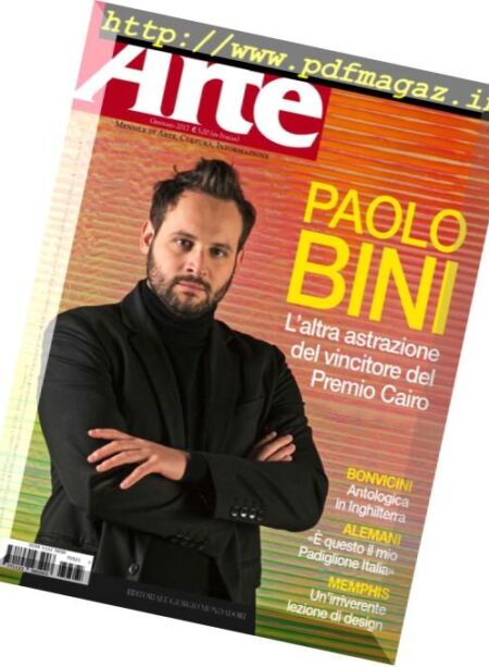 Arte – Gennaio 2017 Cover