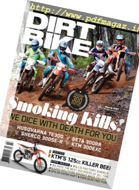 Australasian Dirt Bike – March 2017 Cover