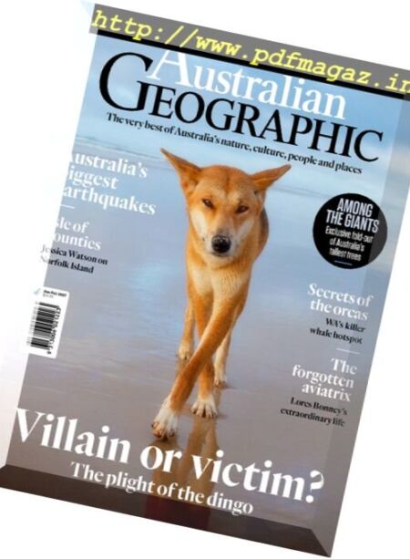Australian Geographic – January-February 2017 Cover