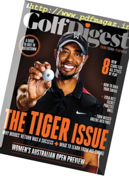 Australian Golf Digest – February 2017 Cover