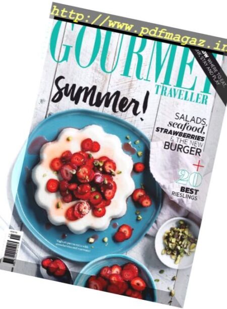 Australian Gourmet Traveller – January 2017 Cover