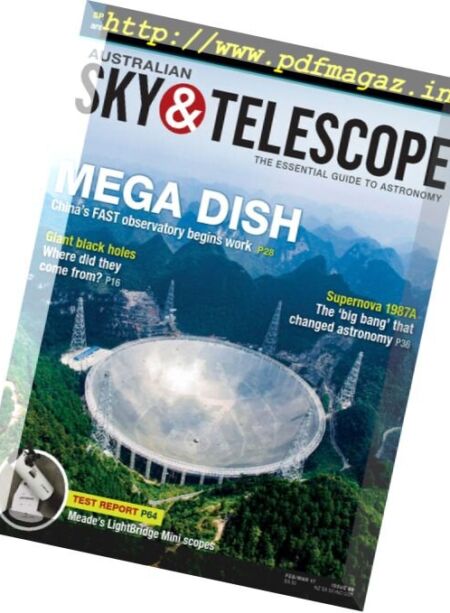 Australian Sky & Telescope – February-March 2017 Cover
