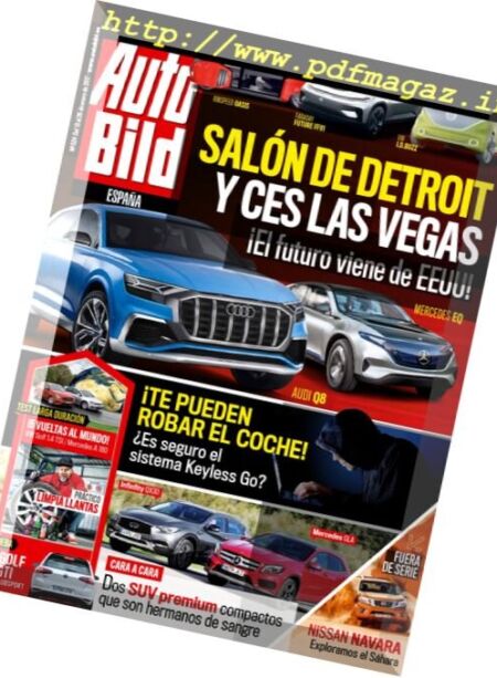 Auto Bild Spain – 13 Enero 2017 Cover