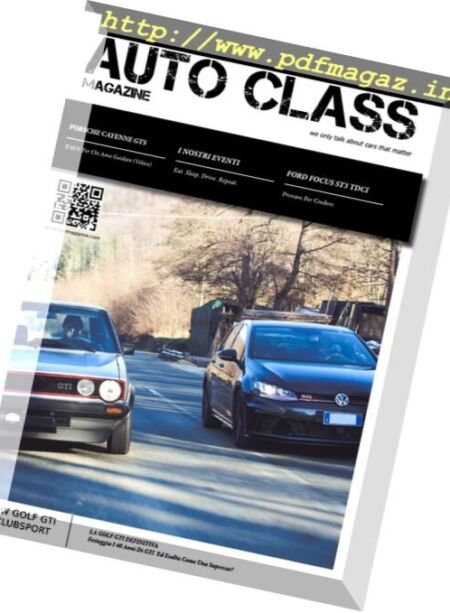 Auto Class Magazine – Gennaio 2017 Italiano) Cover