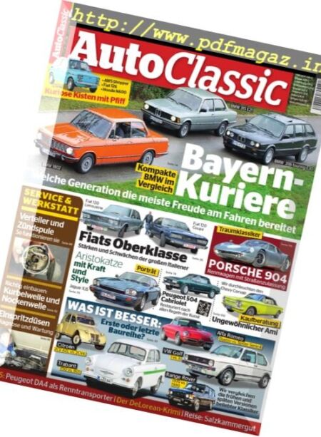 Auto Classic – Marz-April 2017 Cover