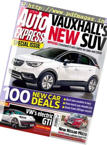 Auto Express – 18 January 2017 Cover