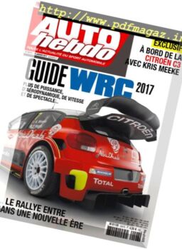 Auto Hebdo – 18 Janvier 2017