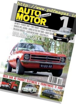 Auto Motor Klassiek – Januari 2017