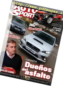 Auto Sport – 27 Diciembre 2016