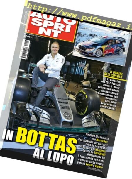 Auto Sprint – 24 Gennaio 2017 Cover