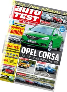 Auto Test Germany – Februar-Marz 2017