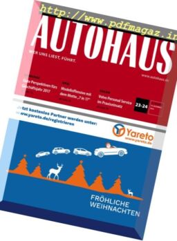 Autohaus – Nr.23-24, 2016