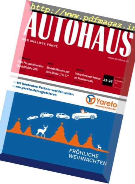 Autohaus – Nr.23-24, 2016 Cover