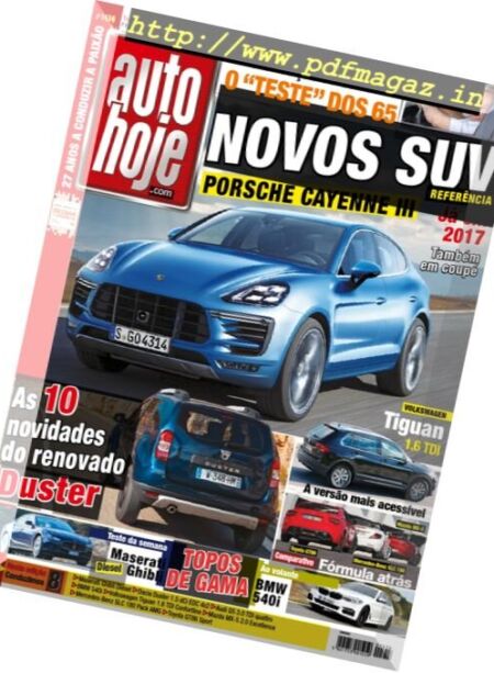 Autohoje – 15 Dezembro 2016 Cover