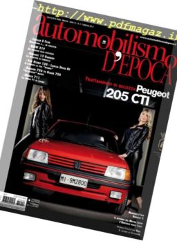 Automobilismo d’Epoca – Febbraio 2017