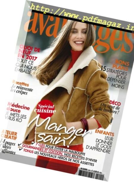Avantages – Fevrier 2017 Cover