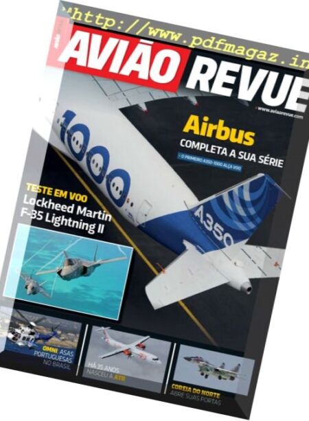 Aviao Revue – Janeiro 2017 Cover