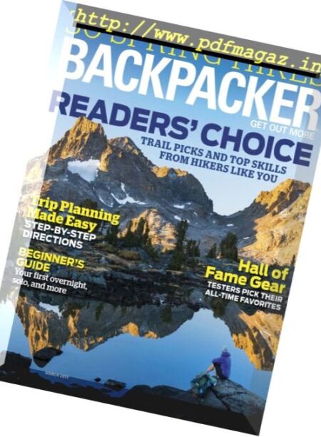 Backpacker – February-March 2017 Cover