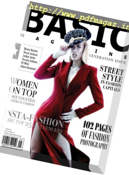 Basic Magazine – N 3, 2017 Cover