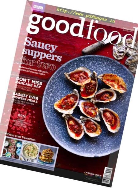 BBC Good Food Middle East – February 2017 Cover