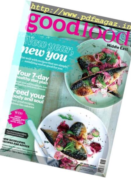BBC Good Food Middle East – January 2017 Cover