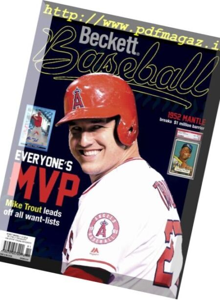 Beckett Baseball – February 2017 Cover