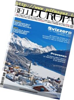 Bell’Europa – Gennaio 2017