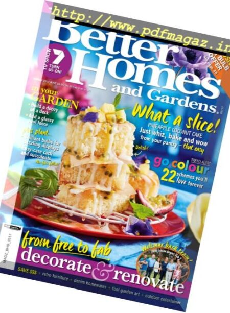 Better Homes and Gardens Australia – March 2017 Cover