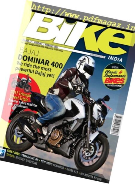 Bike India – February 2017 Cover