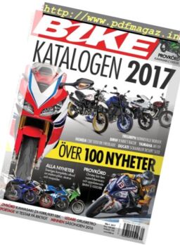 Bike Sweden – Katalogen 2017