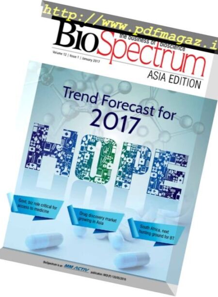 BioSpectrum Asia – January 2017 Cover