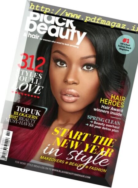 Black Beauty & Hair – February-March 2017 Cover