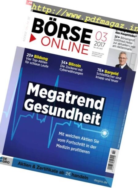 Borse Online – 19 Januar 2017 Cover
