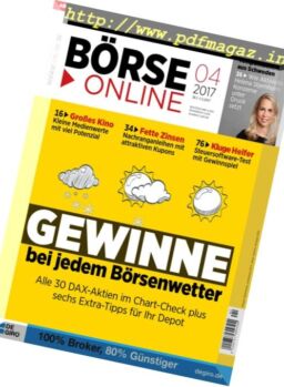 Borse Online – 26 Januar 2017