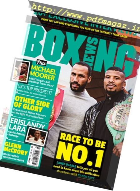 Boxing News – 12 January 2017 Cover