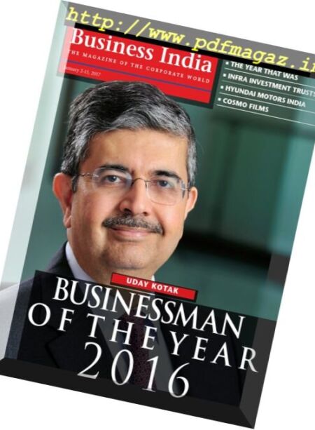 Business India – 2 January 2017 Cover