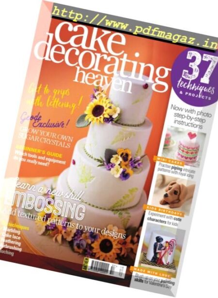 Cake Decorating Heaven – January-February 2017 Cover