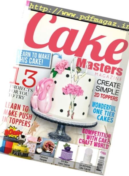 Cake Masters – January 2017 Cover