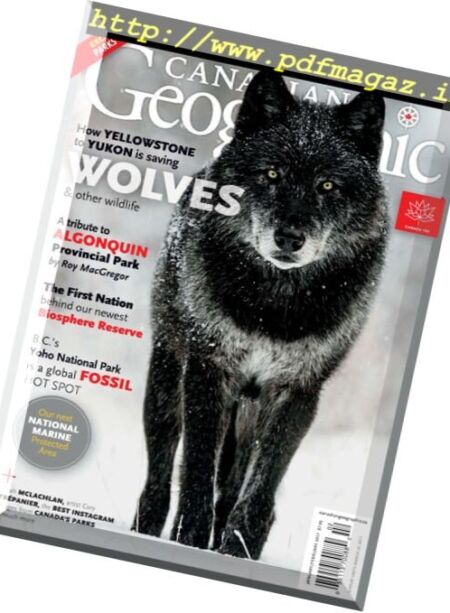 Canadian Geographic – January-February 2017 Cover