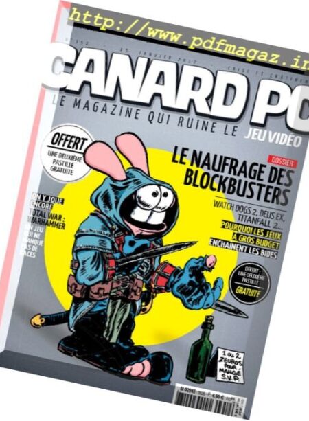 Canard PC – 15 Janvier 2017 Cover