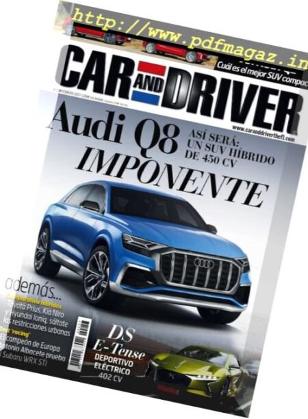 Car and Driver Spain – Febrero 2017 Cover