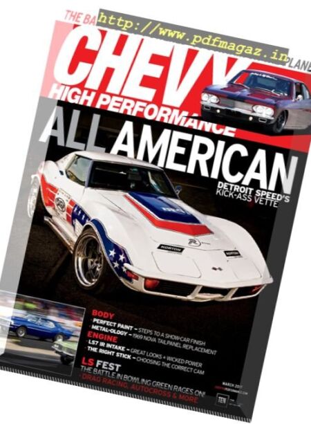 Chevy High Performance – March 2017 Cover