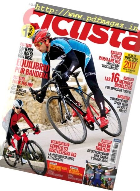 Ciclista – Febrero 2017 Cover