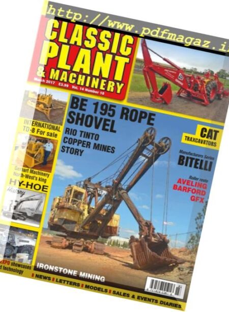Classic Plant & Machinery – March 2017 Cover