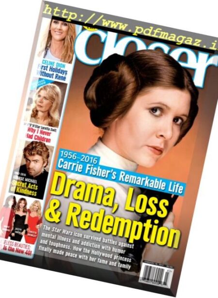 Closer USA – 16 January 2017 Cover