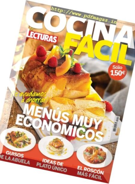 Cocina Facil Lecturas – Enero 2017 Cover