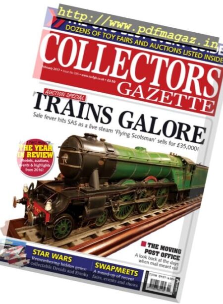 Collectors Gazette – February 2017 Cover