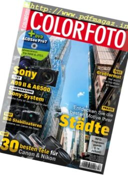 Colorfoto – Februar 2017